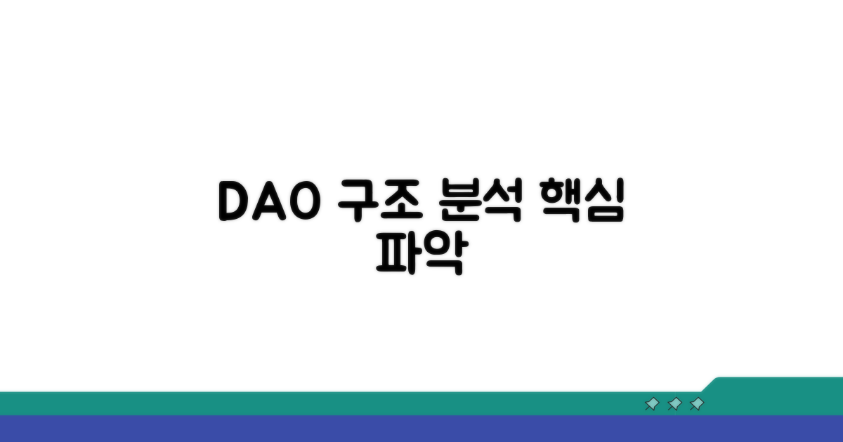 분산자율조직 구조 분석