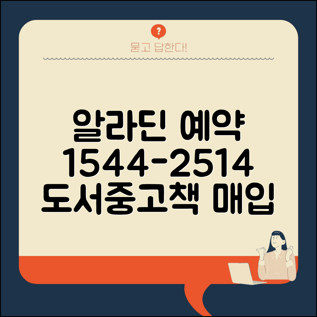 알라딘 예약 전화번호 1544-2514 | 온라인 서점 도서 예약과 중고책 매입 서비스