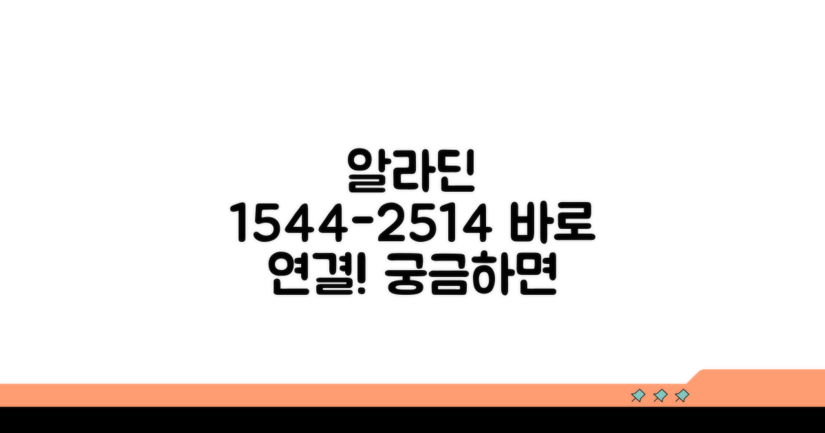 알라딘 전화번호 1544-2514 연결