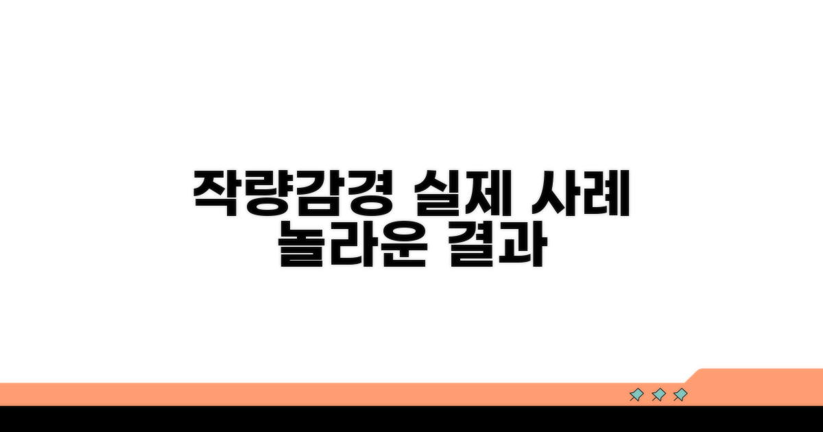 작량감경 실제 사례와 결과