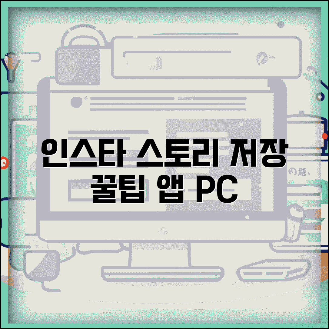 인스타 스토리 저장 방법 | 사진 영상 다운로드 앱 + PC 저장 꿀팁