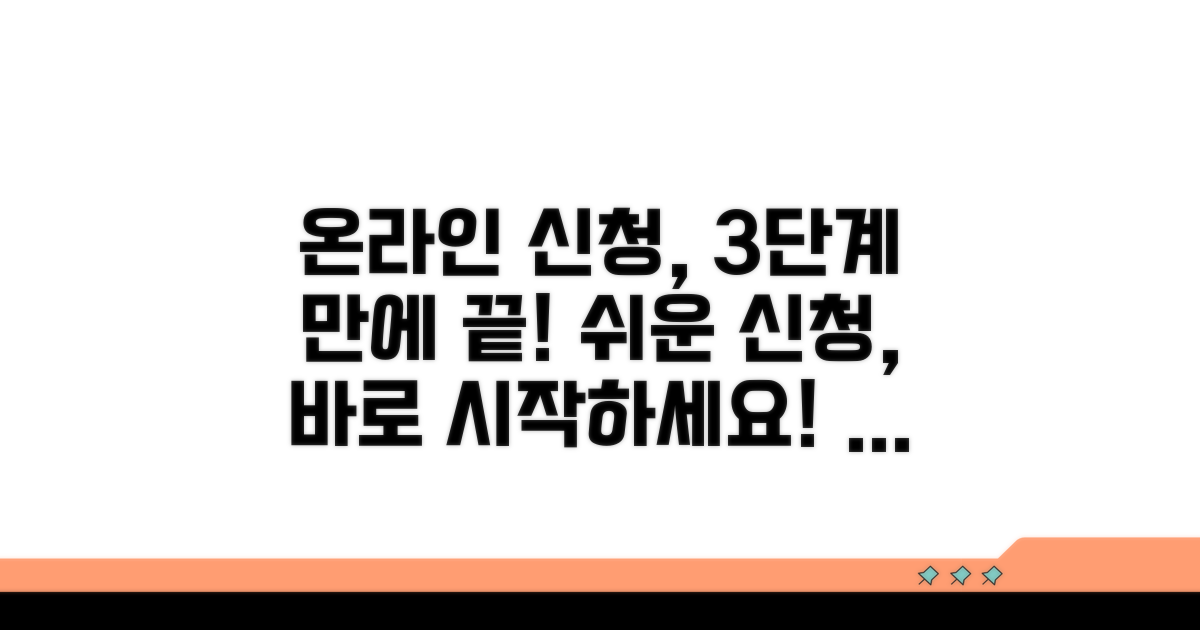온라인 신청, 절차는 이렇게