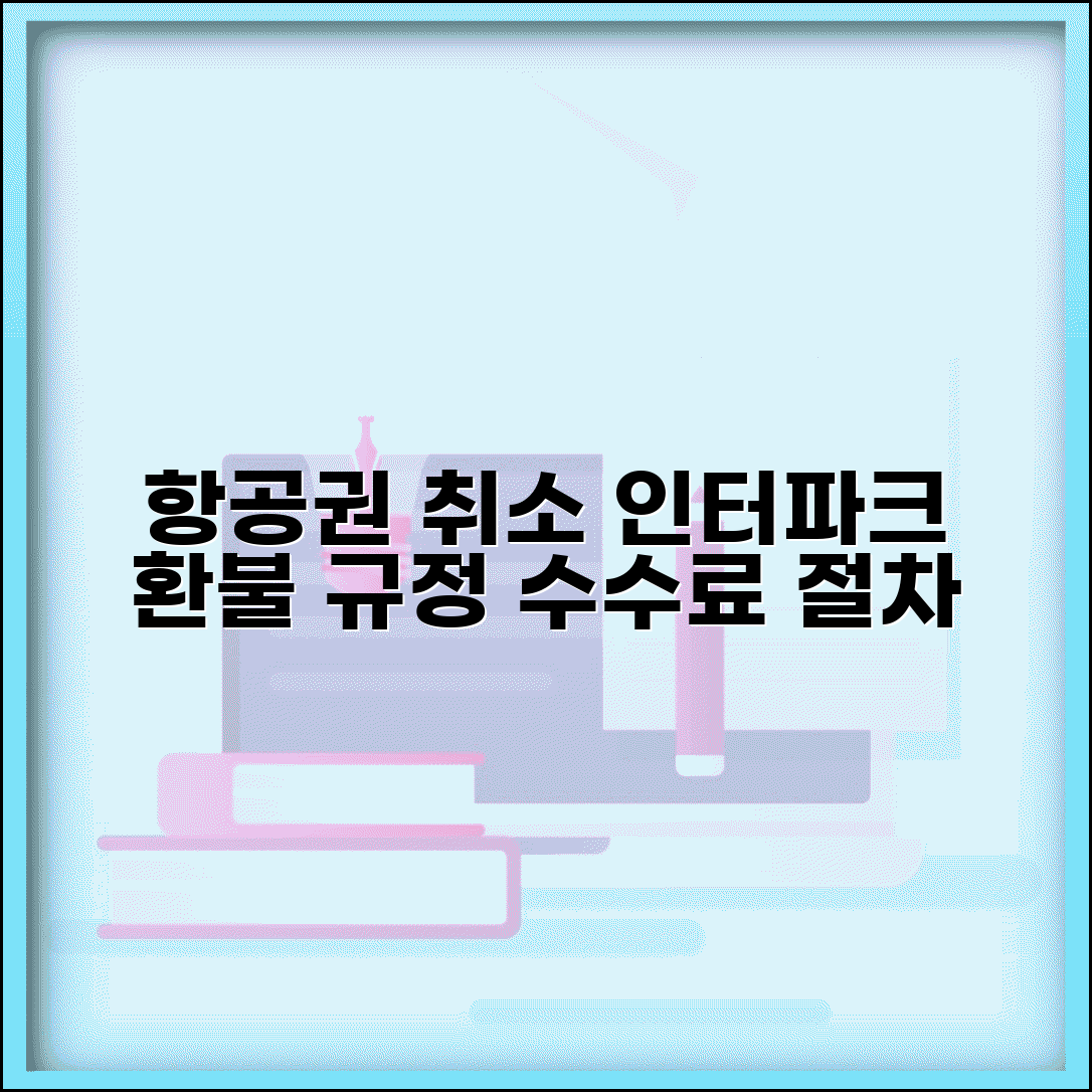 인터파크 항공권 예약 취소 여행 | 인터파크투어 항공편 취소 수수료와 환불 규정