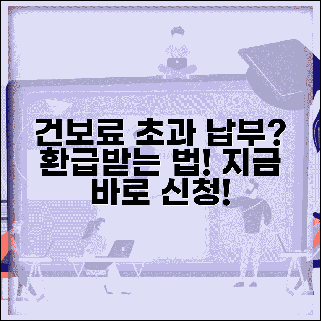 건강보험료 과다납부 조정 | 건보료 많이 낸 경우 조정 신청