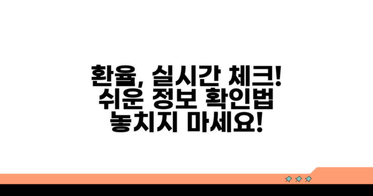 최신 환율 정보 확인법