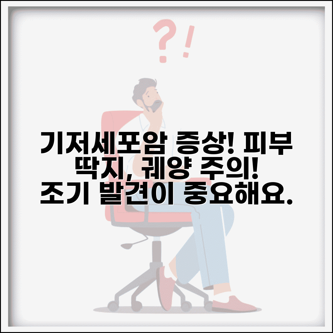 기저세포암 증상 딱지 출혈 | 기저세포암 증상 궤양 딱지