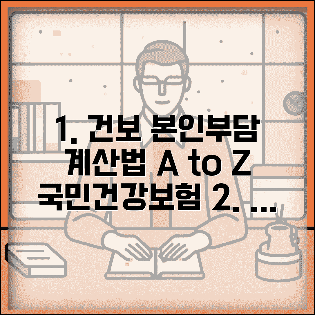 건강보험본인부담금 계산법 | 국민건강보험 본인부담 비율 산정