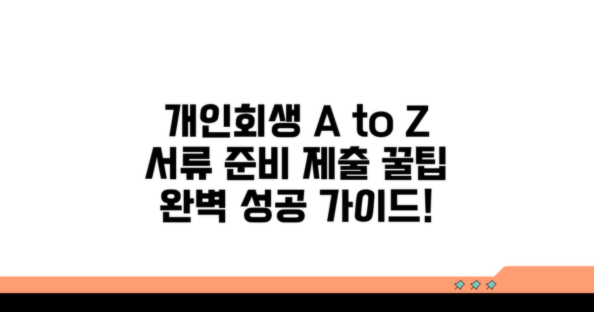 개인회생, 서류 준비 및 제출 완벽 가이드