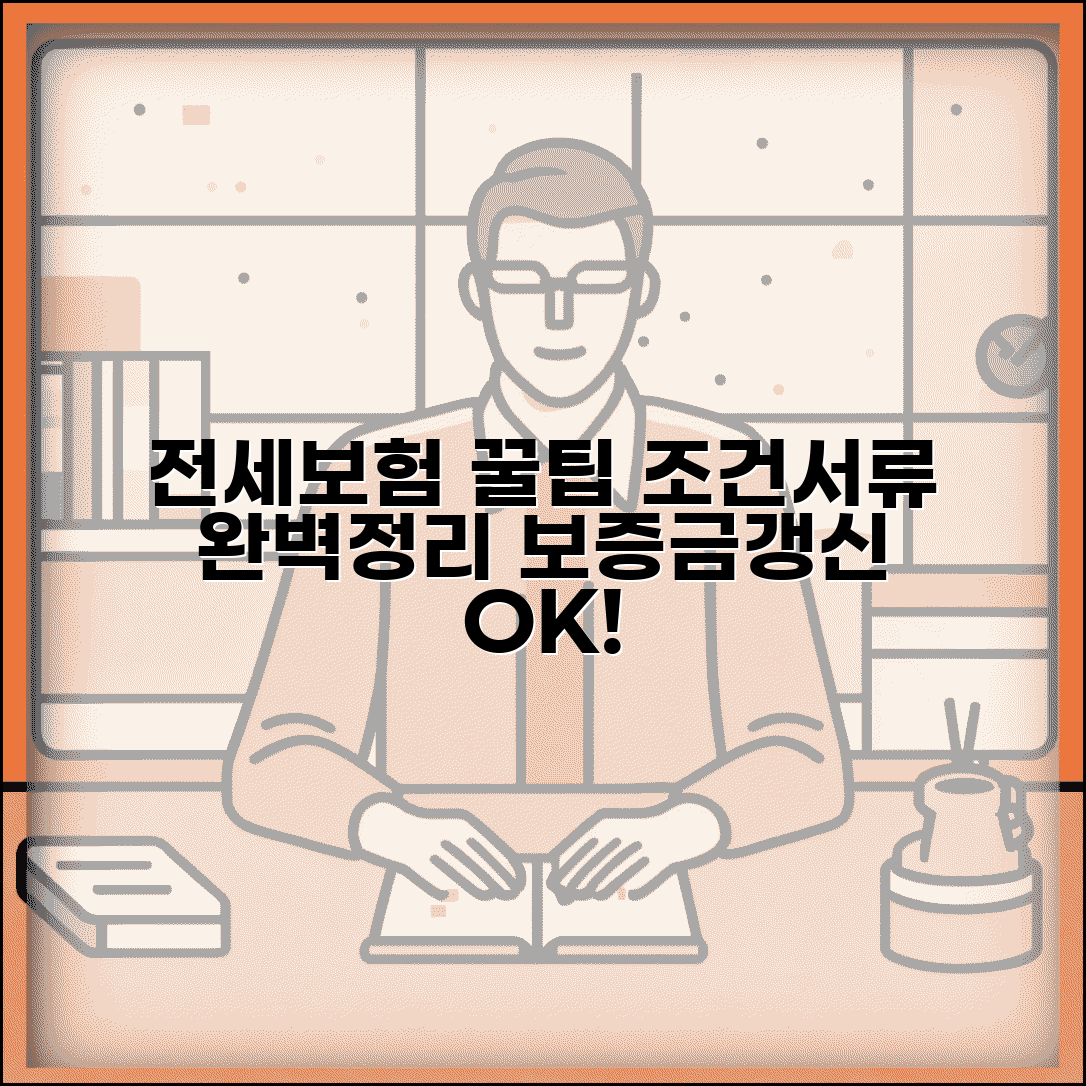 전세보증보험 가입 조건 및 필요 서류 | 집주인 동의, 보증금 한도, 갱신 방법 알아보기