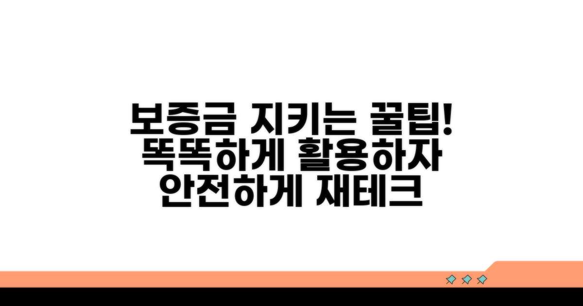 보증금 보호를 위한 똑똑한 활용법