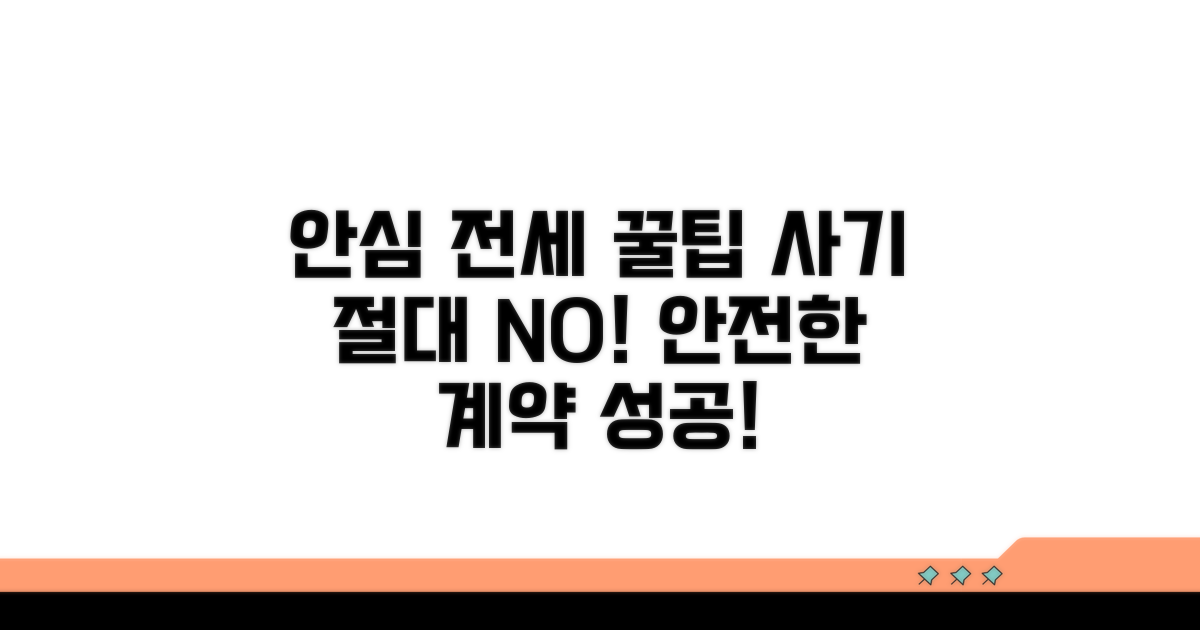 안심 전세 계약을 위한 꿀팁