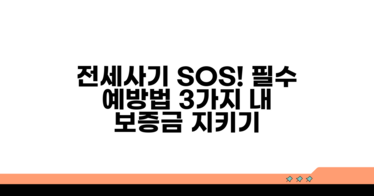 전세사기 예방 핵심 전략