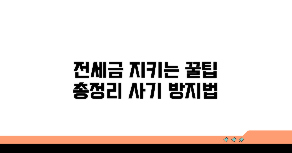 내 전세금 지키는 꿀팁 총정리