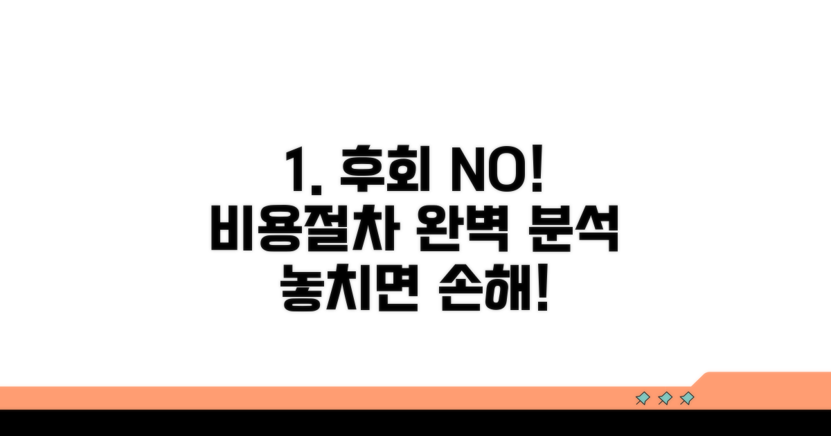 놓치면 후회! 비용과 절차 완벽 분석