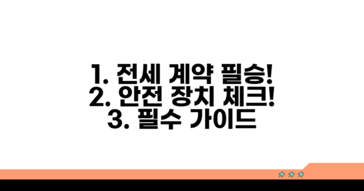 안전한 전세 계약 위한 필수 가이드