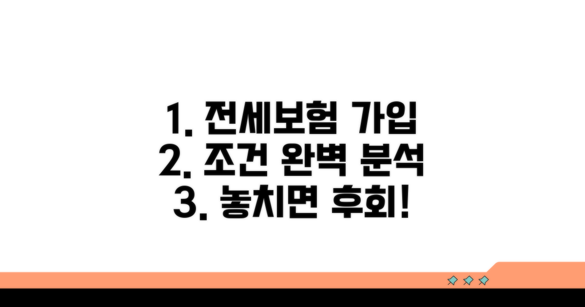 전세보증보험 가입 조건 완벽 분석