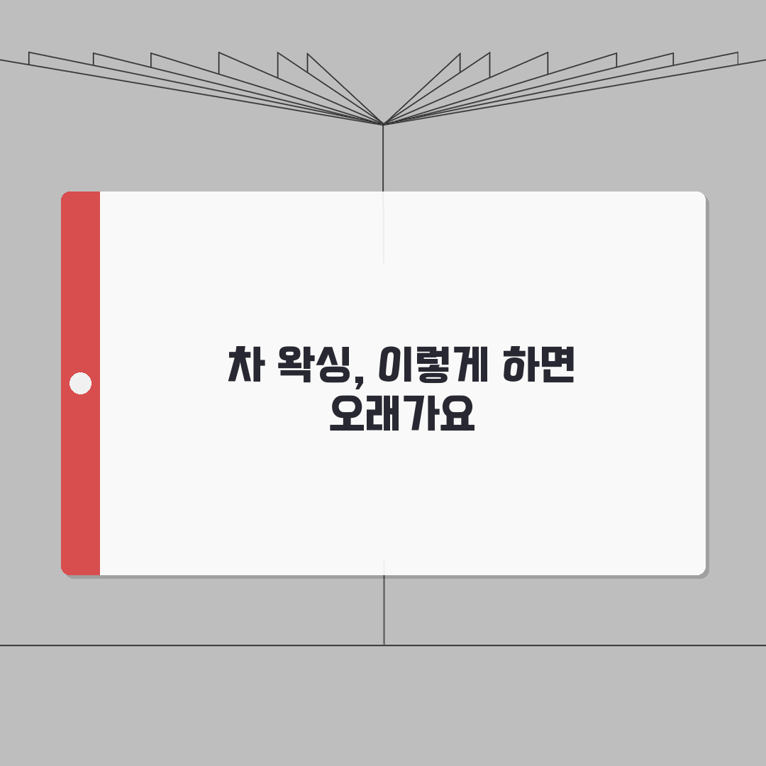 자동차 왁스 코팅 방법 효과 지속 기간 | 차 왁싱 하는 법 제품 추천 꿀팁 공유해요