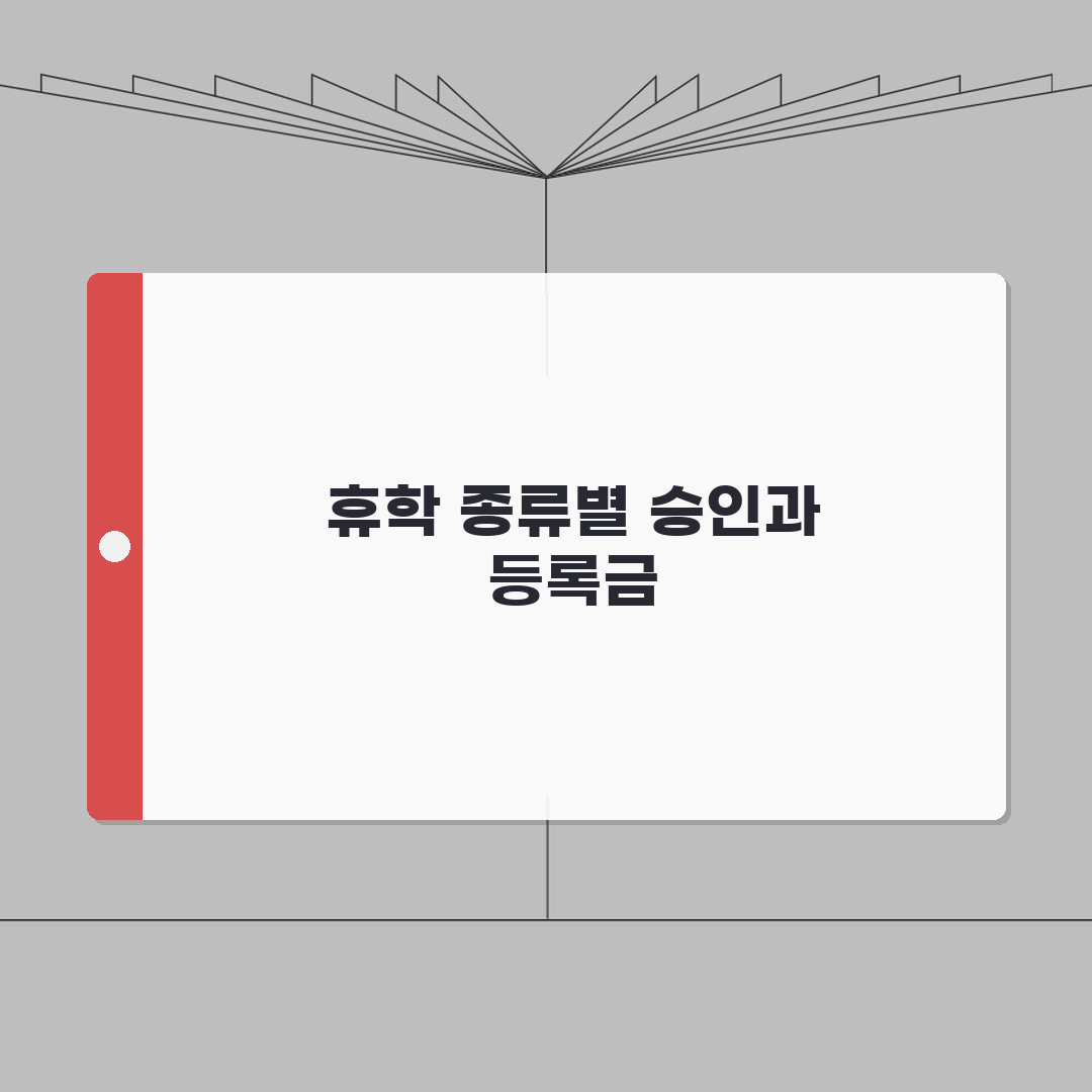 일반휴학 vs 특별휴학 구분 | 승인 조건 | 기간 | 등록금 처리 A to Z: 5가지