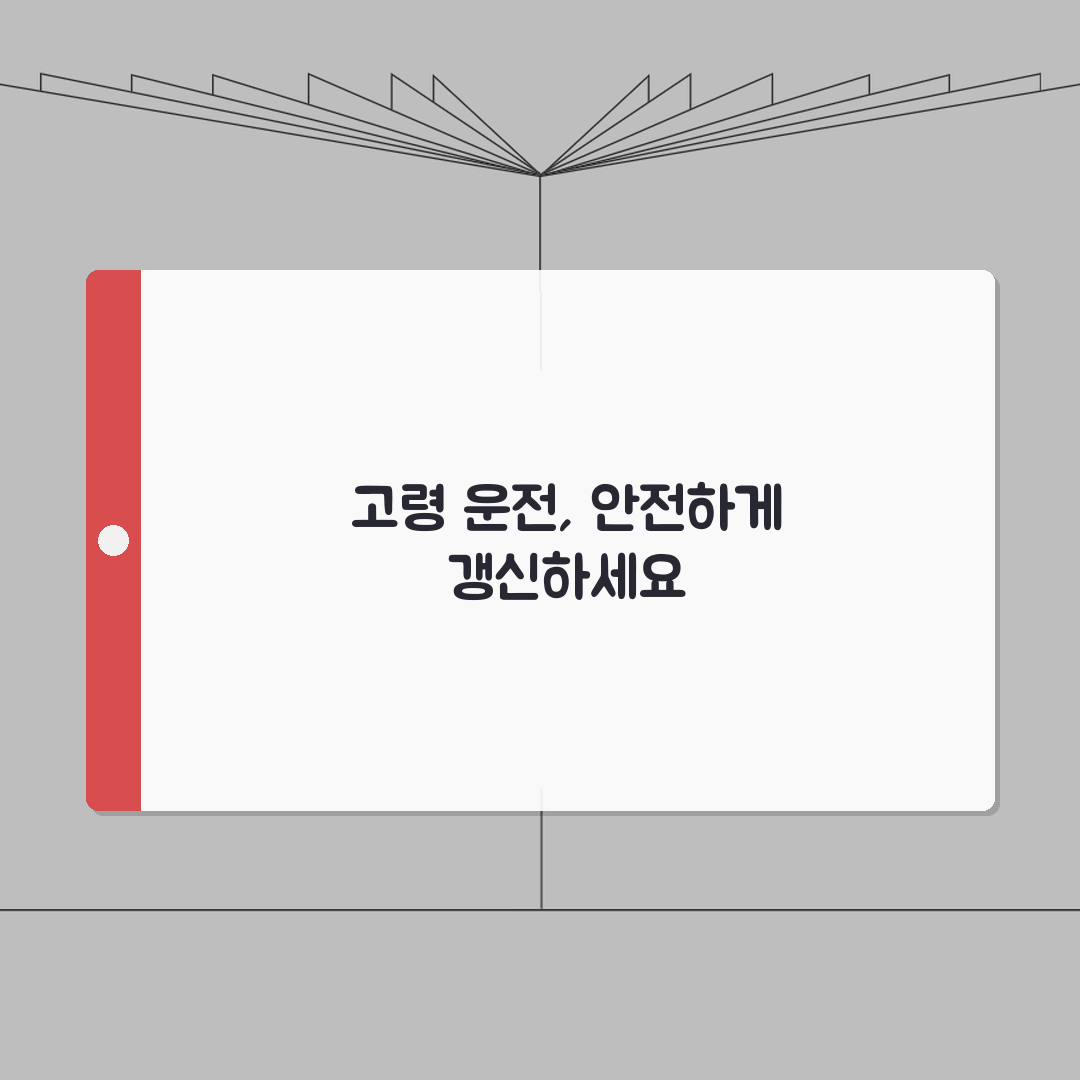 75세 이상자 운전면허증 갱신 특별 절차 | 고령 운전자 안전교육 가이드 7단계 심층분석